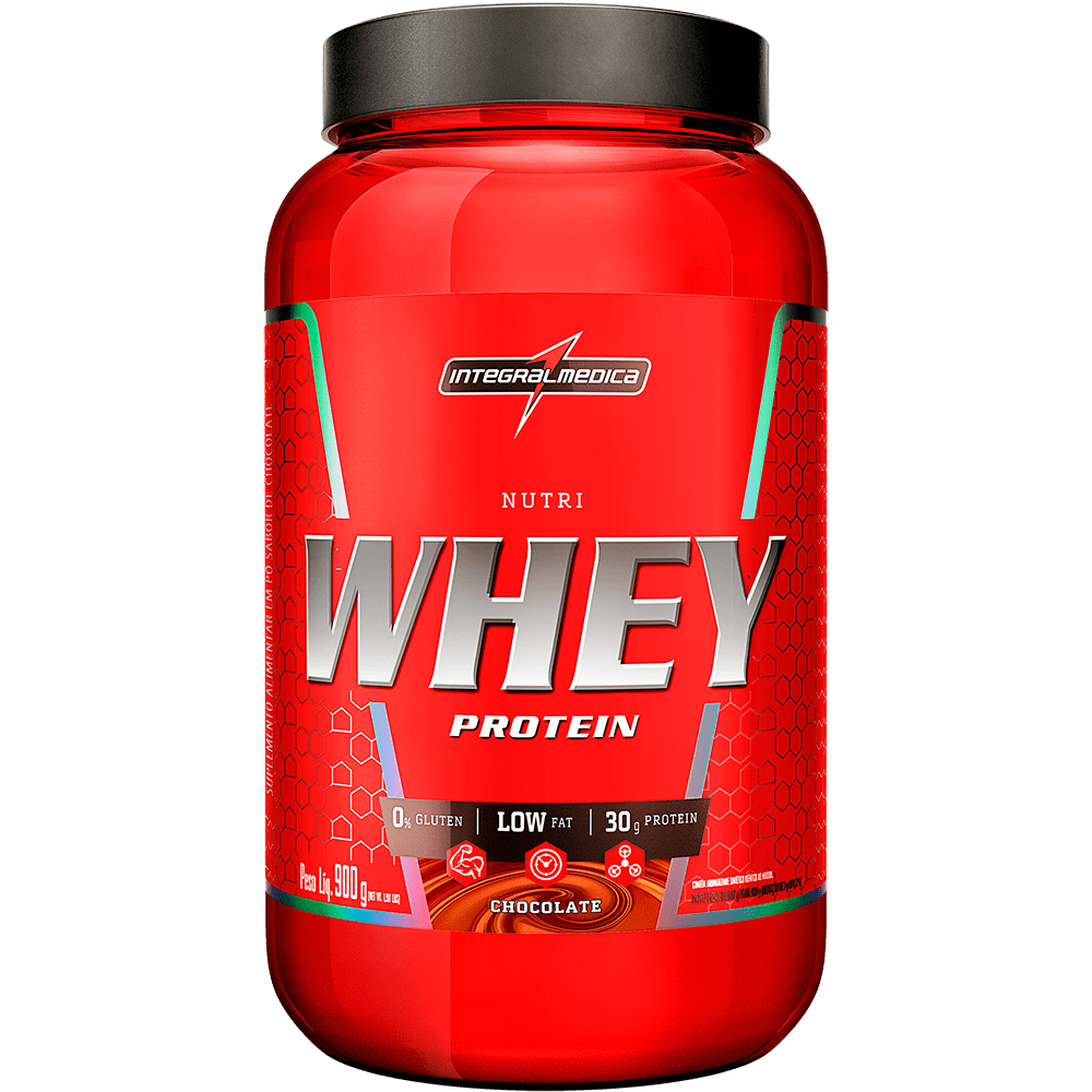 Nutri Whey Protein Chocolate Integralmédica 900g Pote