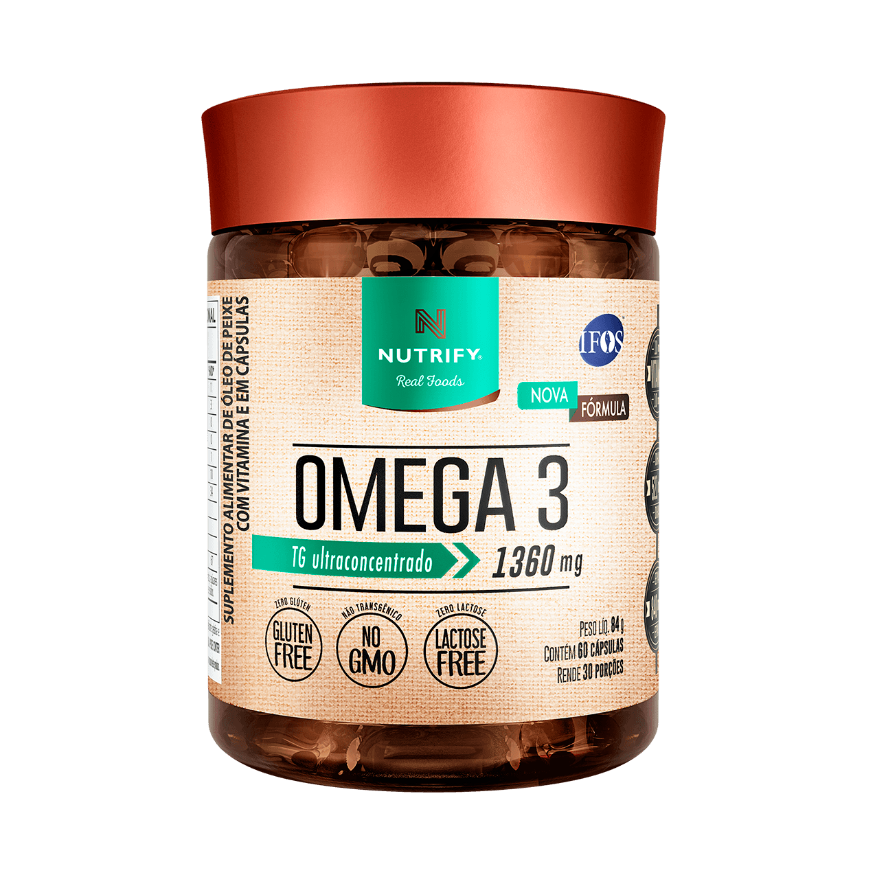 Ômega 3 Nutrify 60 Cápsulas