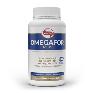 Omegafor Plus Vitafor 120 Cápsulas