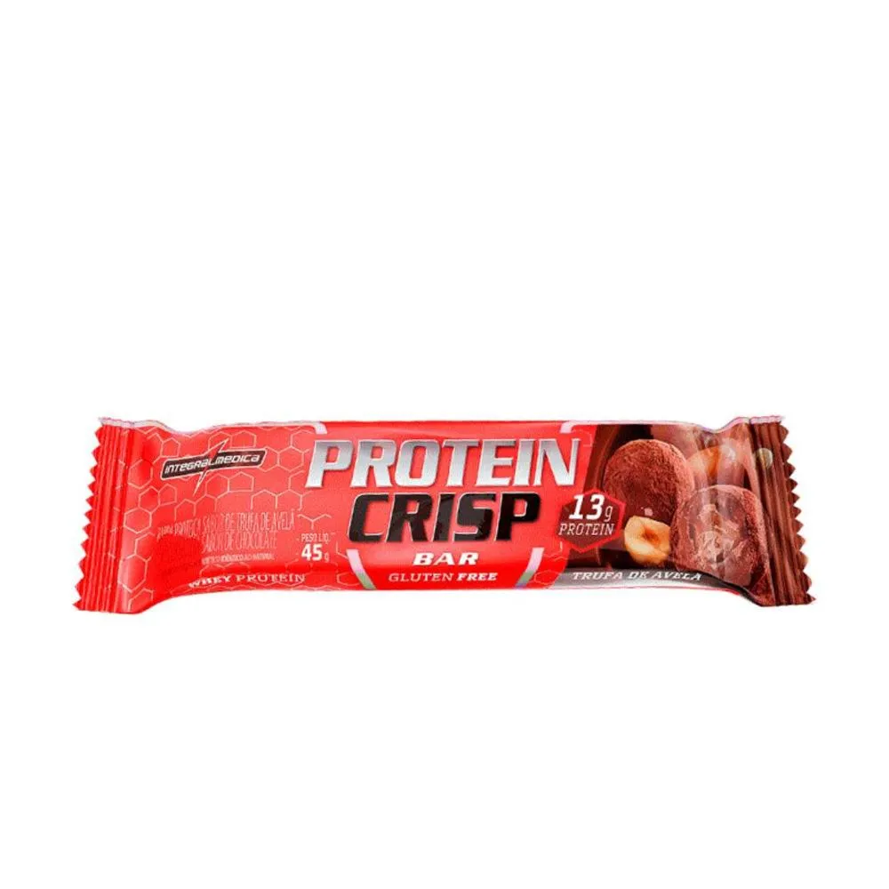 Protein Crisp Bar Trufa de Avelã Integralmedica 45G