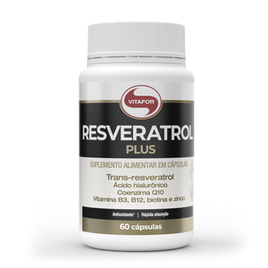 Resveratrol Plus 1000mg Vitafor 60 Cápsulas