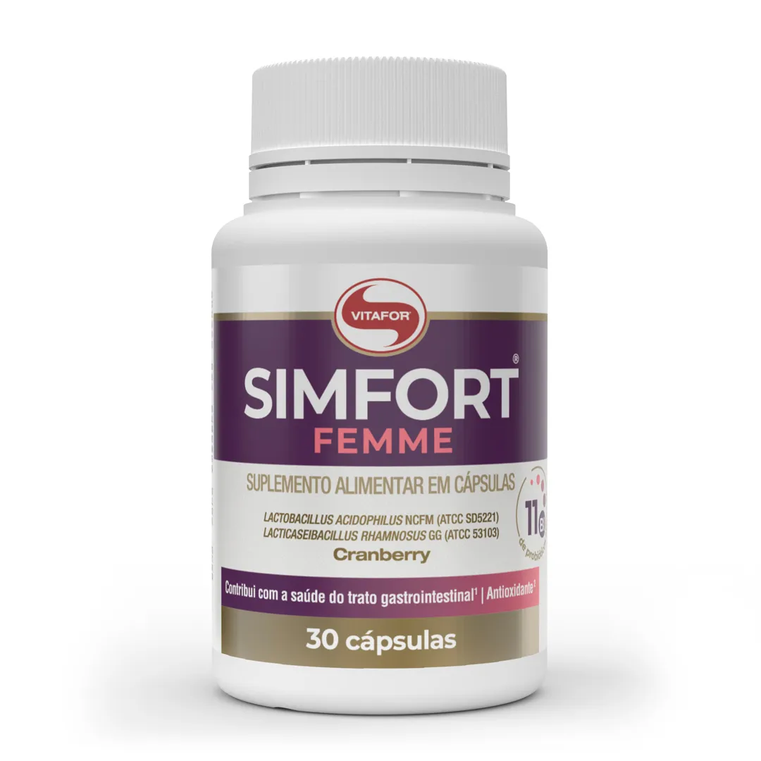 Simfort Femme Vitafor 650mg 30 Cápsulas