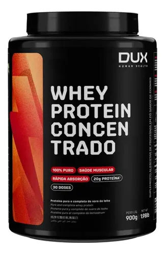 Whey Protein Concentrado Chocolate DUX Human Health 900g