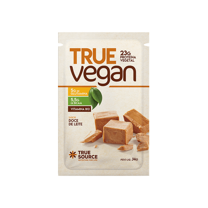 True Vegan Doce de Leite True Source Sachê 34g