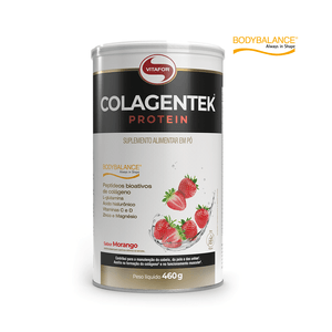 Colagentek Protein Bodybalance Morango Vitafor 460g
