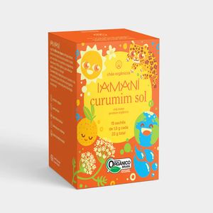 Chá Orgânico Curumim Sol Iamaní 15 Sachês