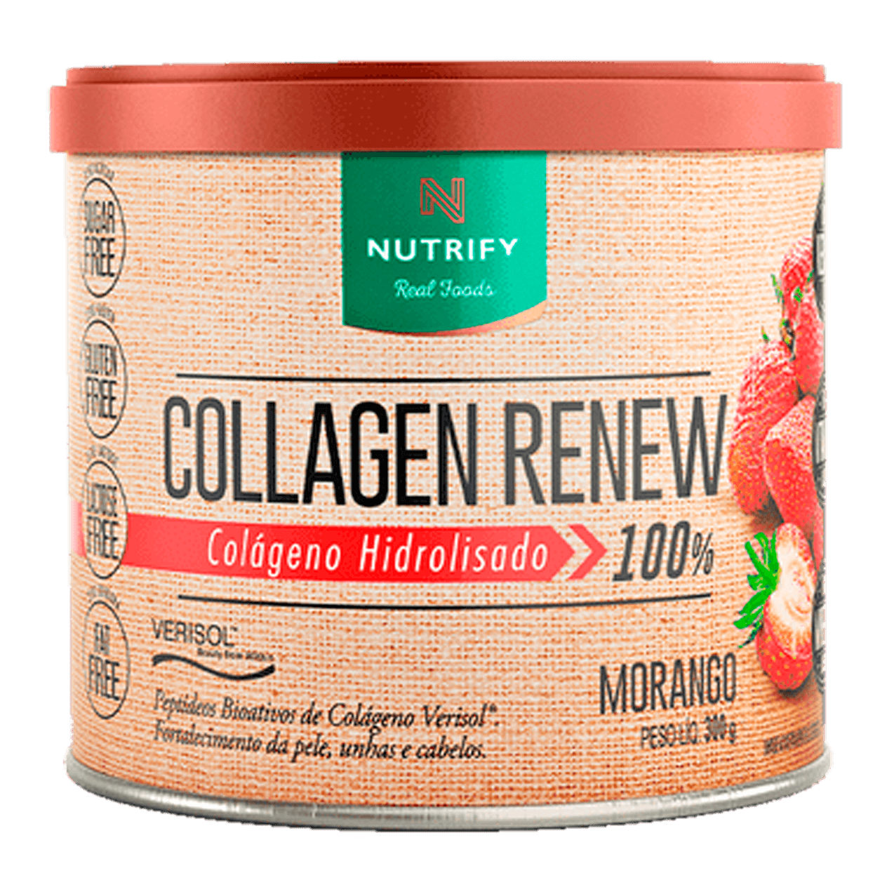 Collagen Renew Morango Nutrify 300g