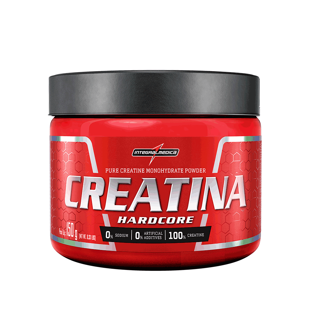 Creatina em Pó Hardcore Integralmedica 150g