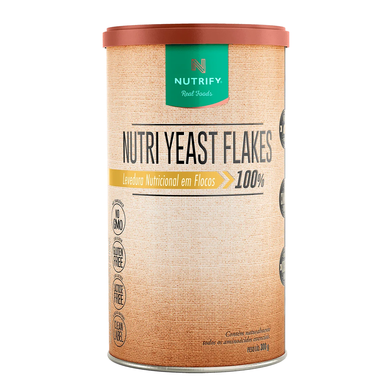 Levedura Nutricional Nutrify - Nutrition Yeast Flakes 300g