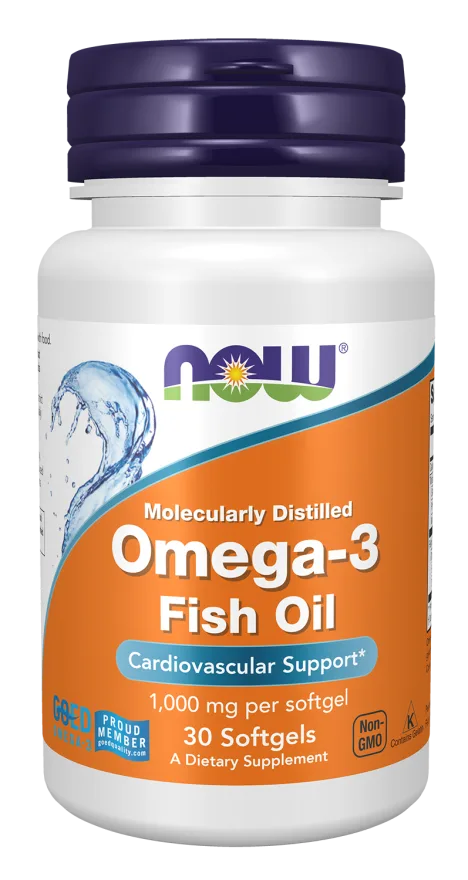 Ômega 3 1000mg Now Foods 200 Cápsulas