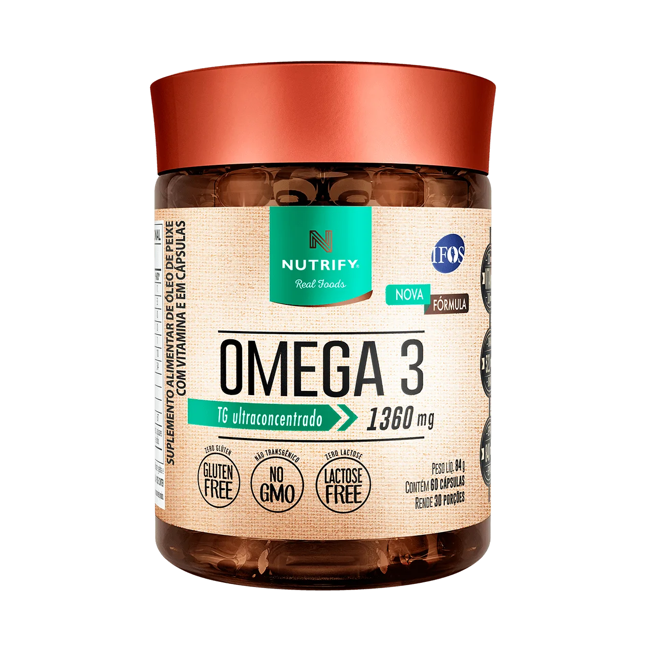 Ômega 3 Nutrify 60 Cápsulas