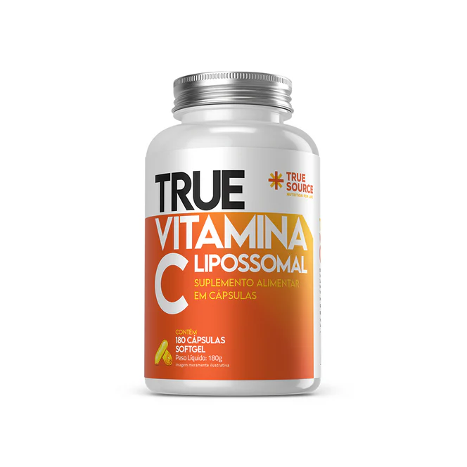 True Vitamina C Lipossomal 180 Cápsulas