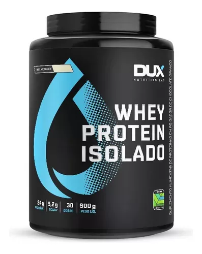 Whey Protein Isolado Sabor Chocolate Branco DUX Human Health 900g