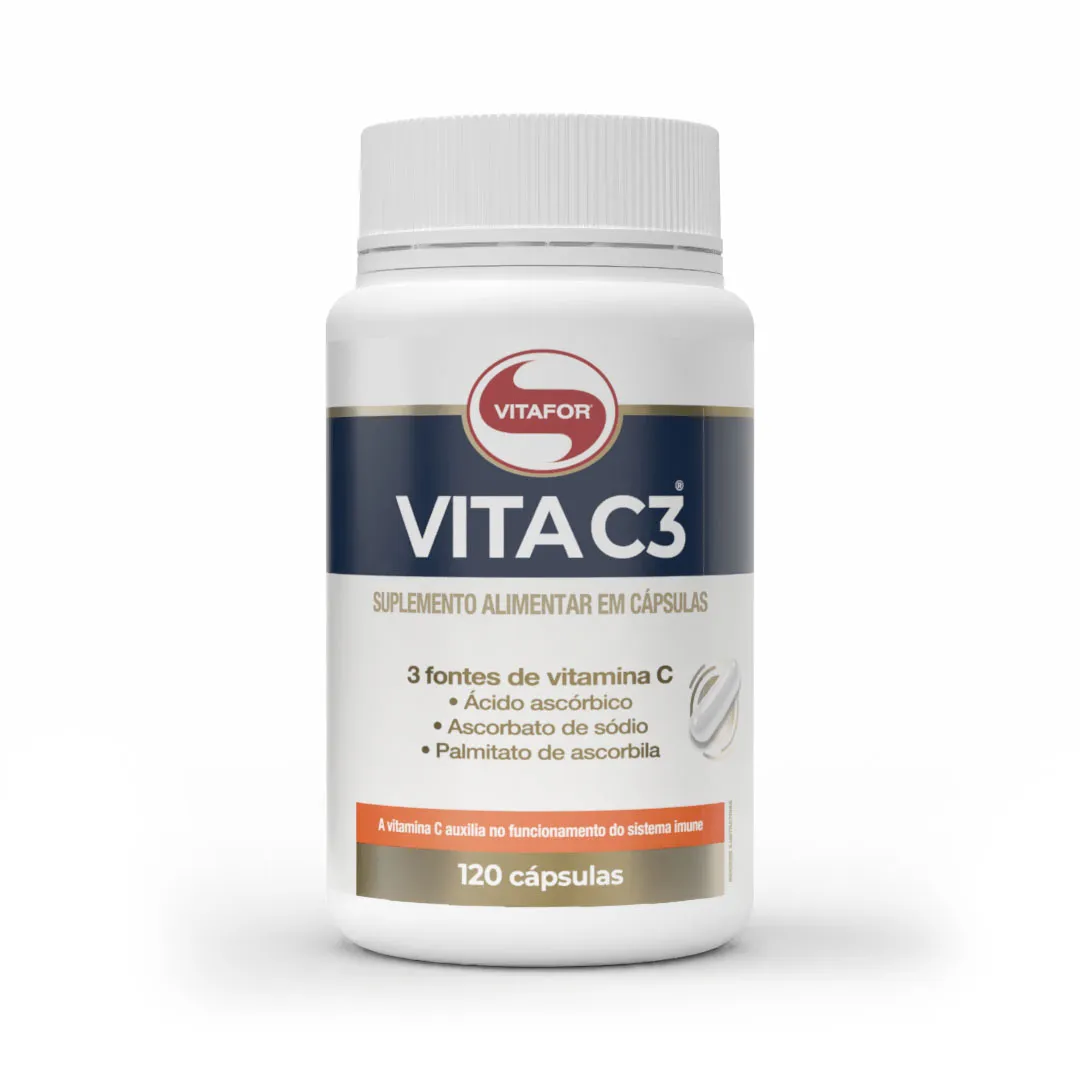Vita C3 Vitafor 120 Cápsulas