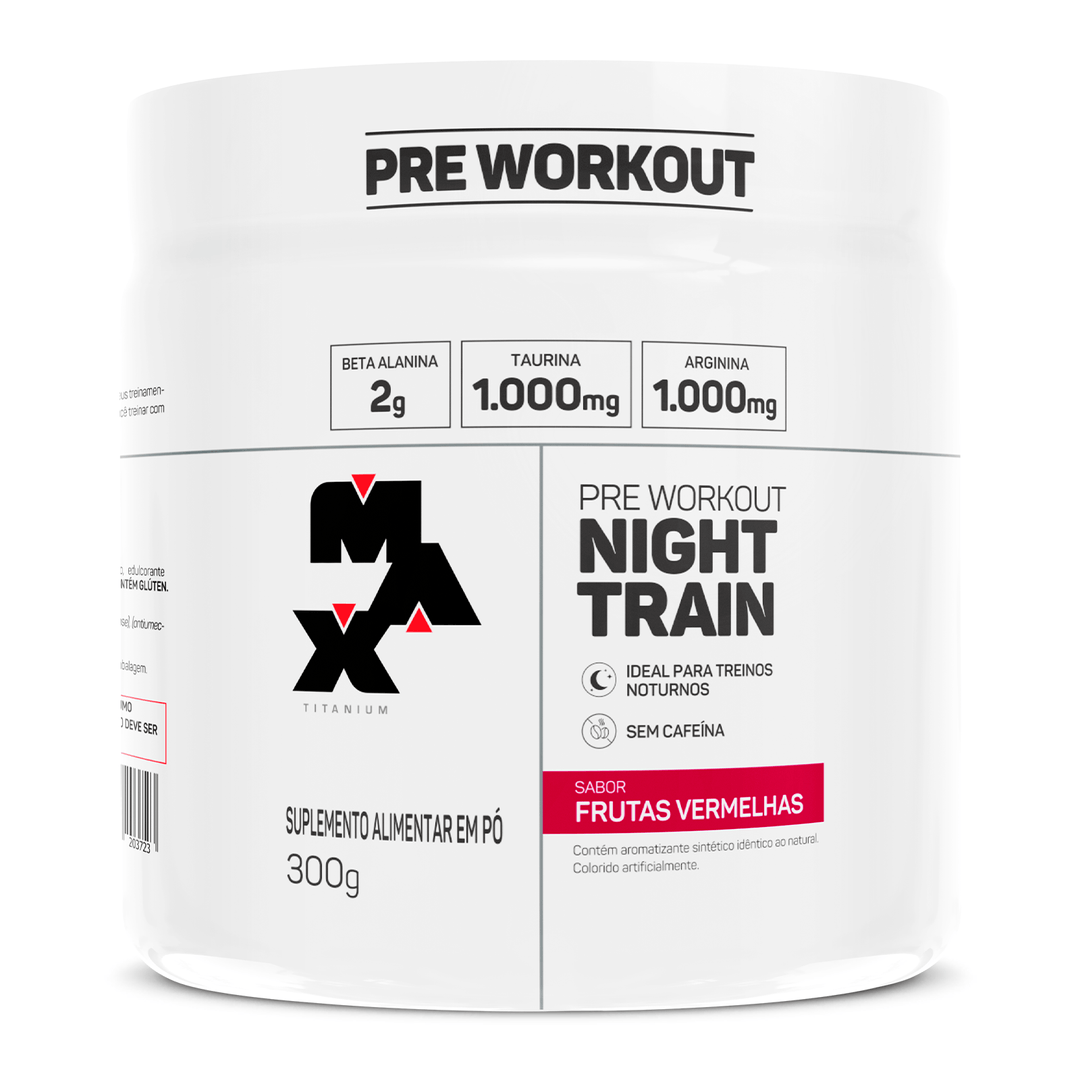 Night Train Frutas Vermelhas Max Titanium 300g