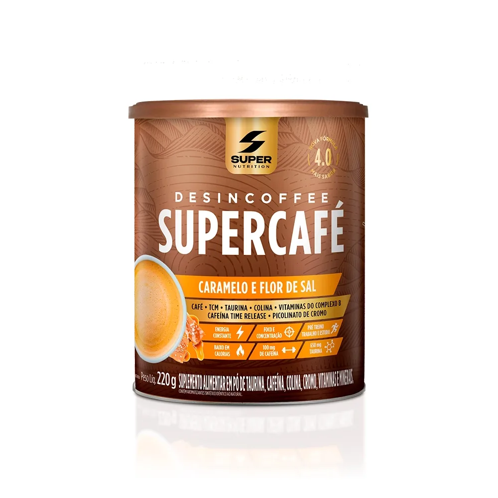 Desincoffee Supercafé Caramelo e Flor de Sal Desinchá 220g