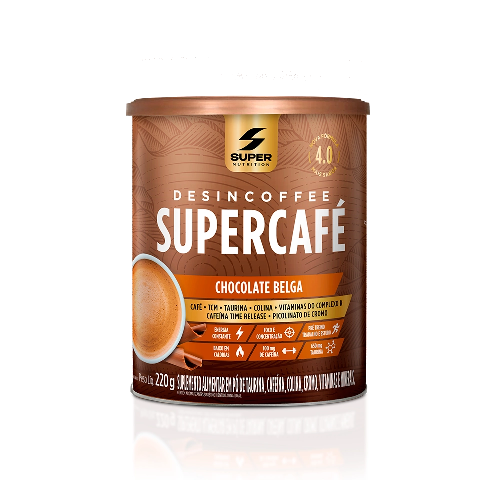 Desincoffee Supercafé Chocolate Belga Desinchá 220g