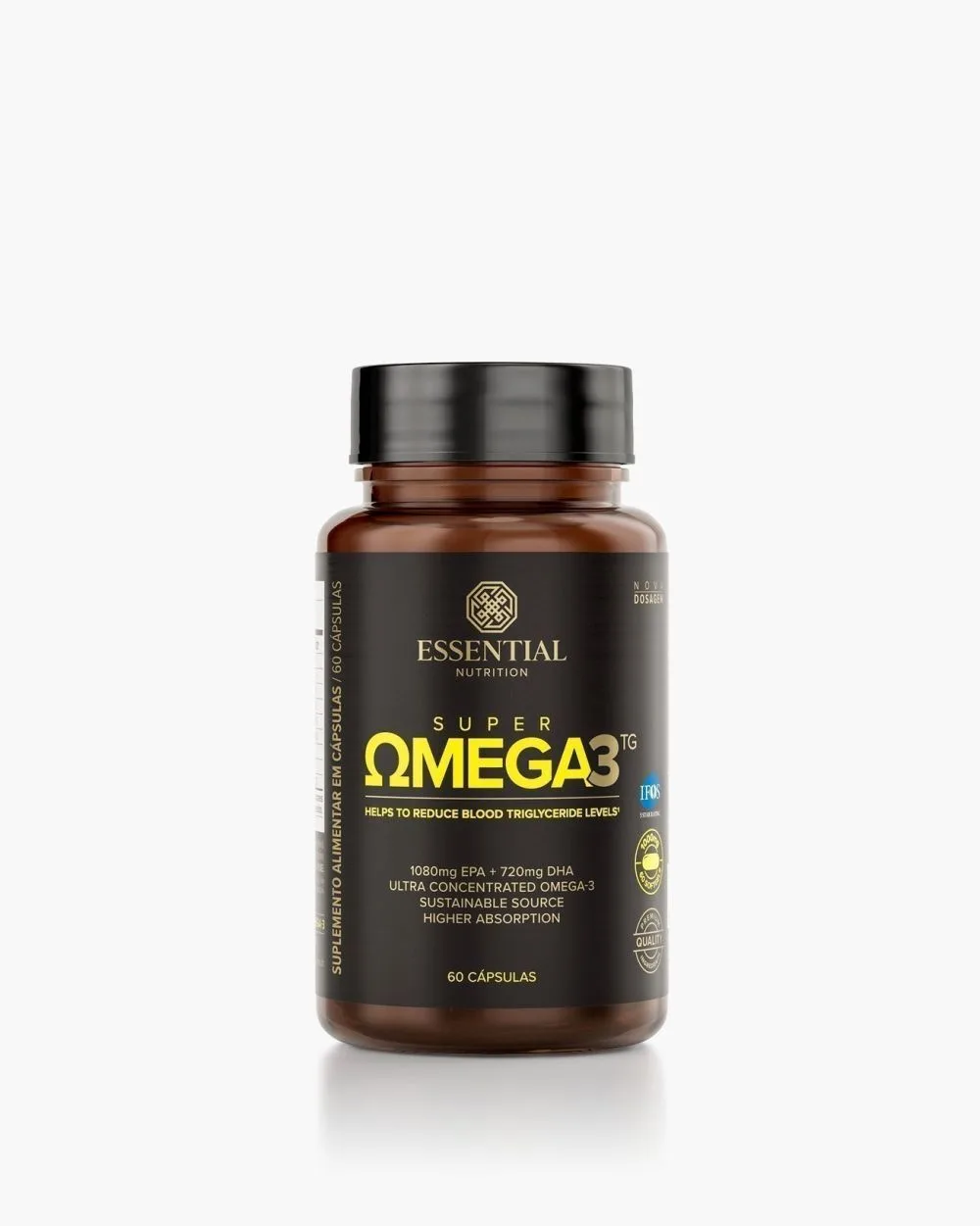 Super Ômega 3 TG Essential Nutrition 60 Cápsulas
