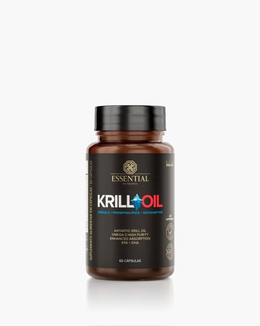 Krill Oil Essential Nutrition 60 Cápsulas