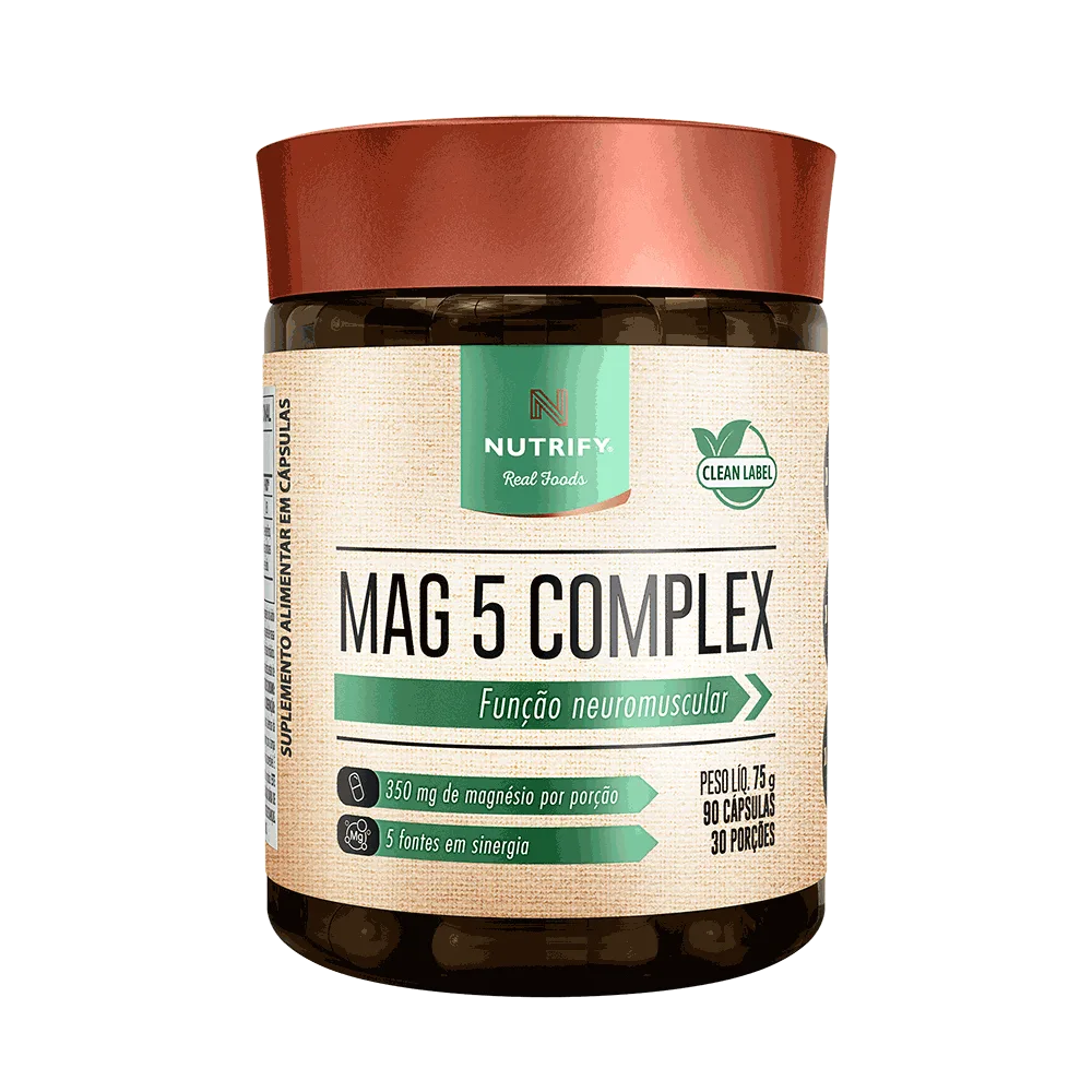 Mag 5 Complex Nutrify 90 Cápsulas
