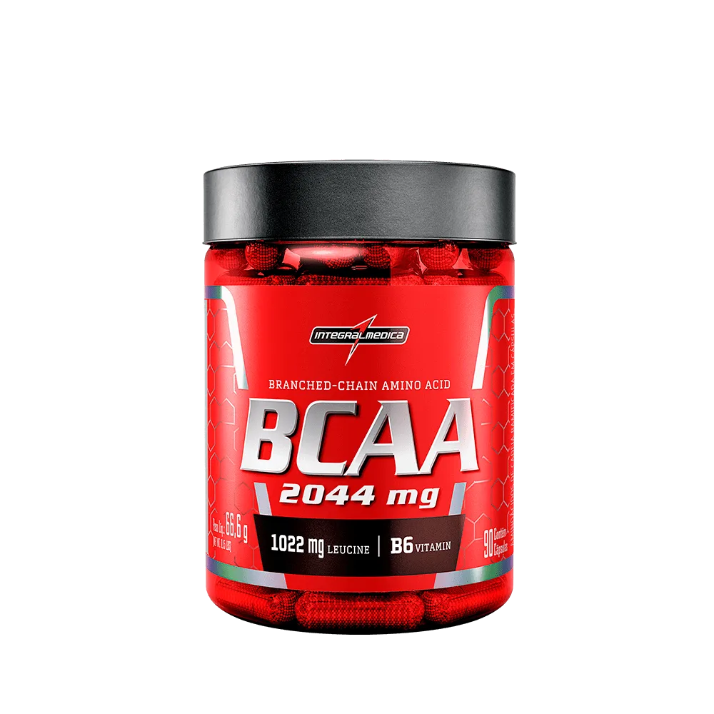 BCAA 2044mg Integralmédica 90 Cápsulas