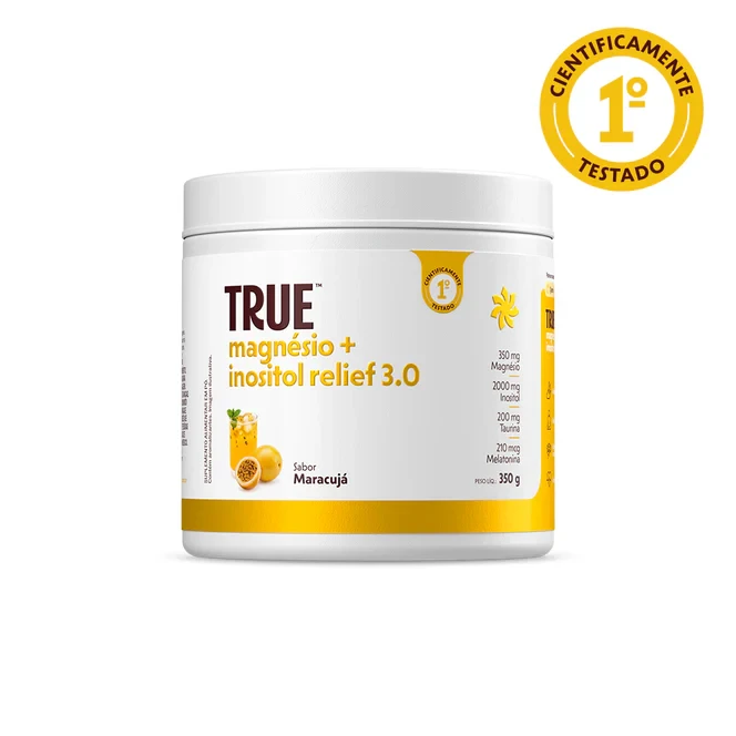True Magnésio Inositol Relief Maracujá 3.0 True Source 350g