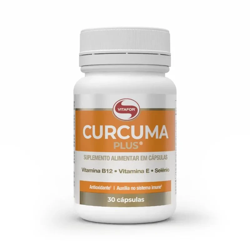 Cúrcuma Plus 500mg Vitafor 30 Cápsulas
