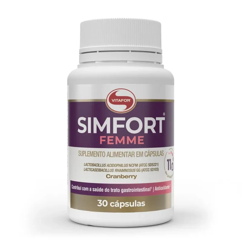Simfort Femme Vitafor 650mg 30 Cápsulas