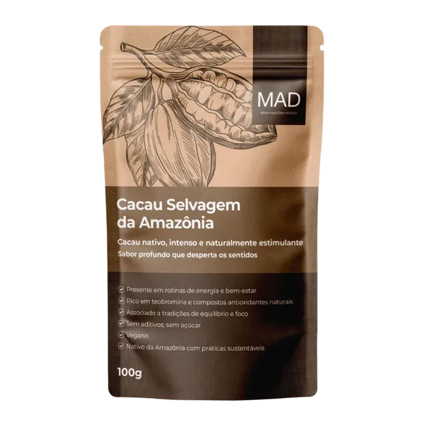 Cacau Selvagem da Amazônia MAD 100g