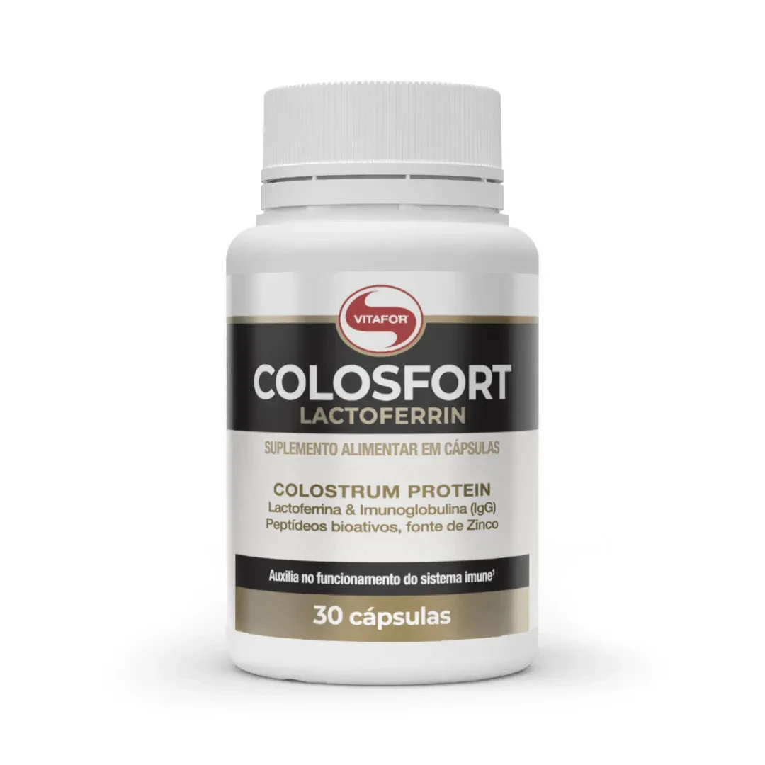Colosfort Lactoferrin Vitafor 30 Cápsulas