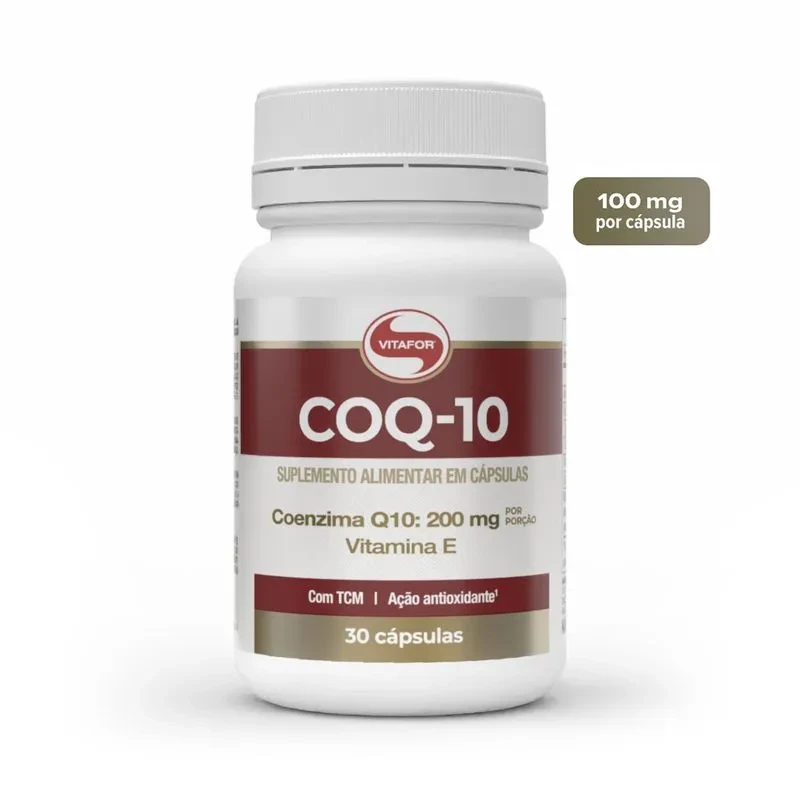 Coenzima Q10 200mg Vitafor 30 Cápsulas