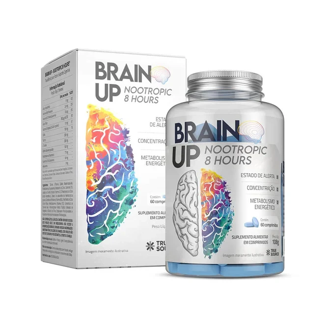 Nootrópico Brain Up True Source 60 Tabletes